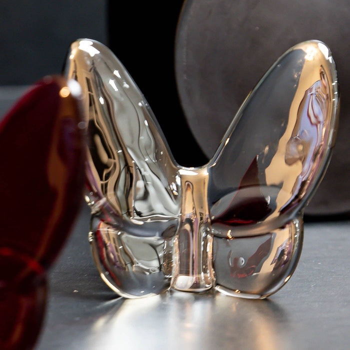Crystal Butterfly - Gray/Silver
