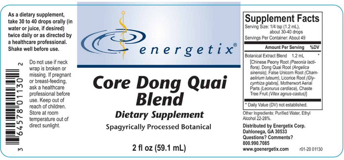 Energetix Core Dong Quai Blend Liquid 2