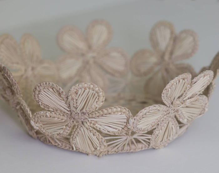 Flower Woven Basket