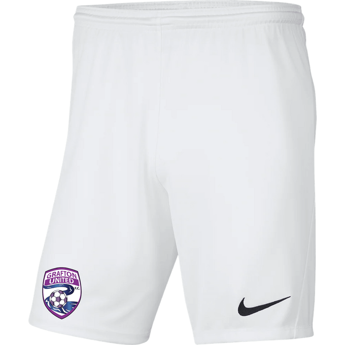 GRAFTON UNITED FC Men's Park 3 Shorts (BV6855-100) GRAFTON UNITED FC Nike Club Zone