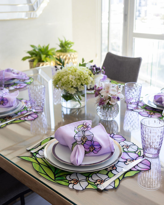 Vitral Acrylic Napkin Rings (set of 6)