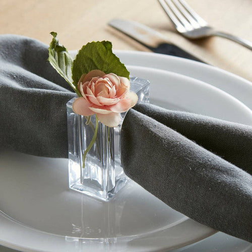 2-In-1 Budvase Napkin Ring (Set of 4 Pcs)