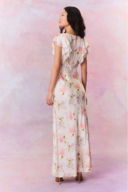 Kingley Heirloom V-Neck Maxi Dress