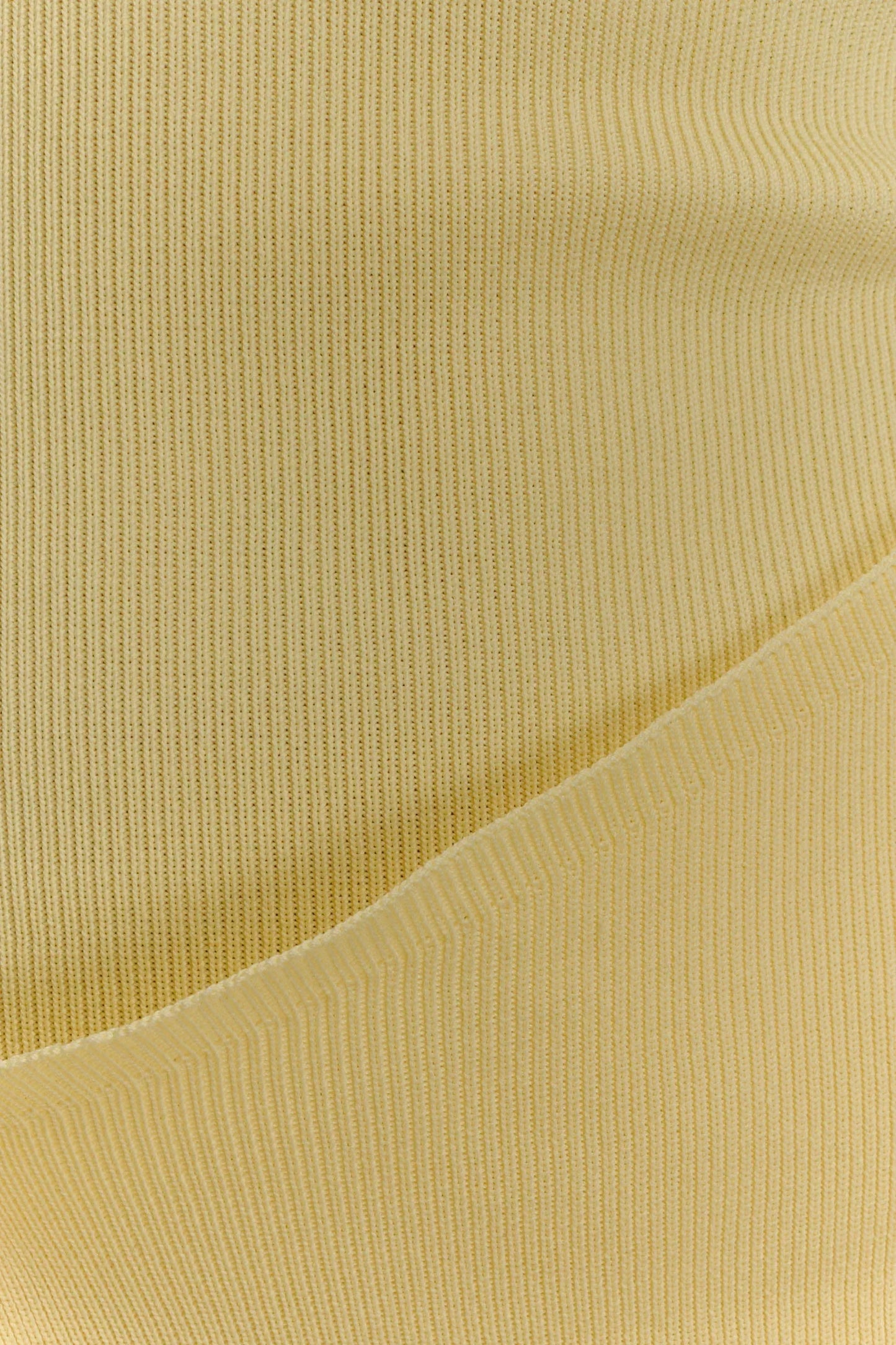 Rian Strapless Knit Mini Dress - Lemon
