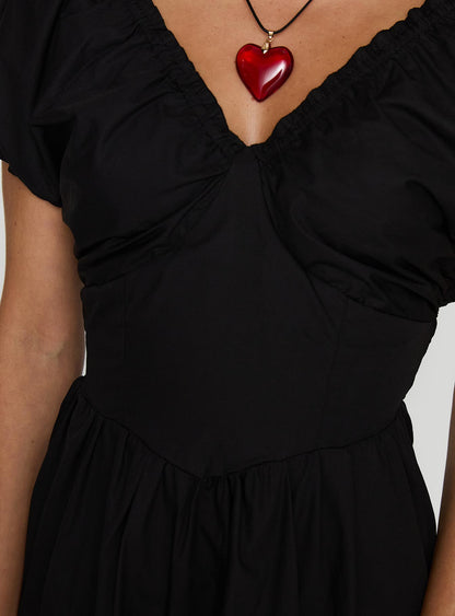 Breeanna Maxi Dress Black