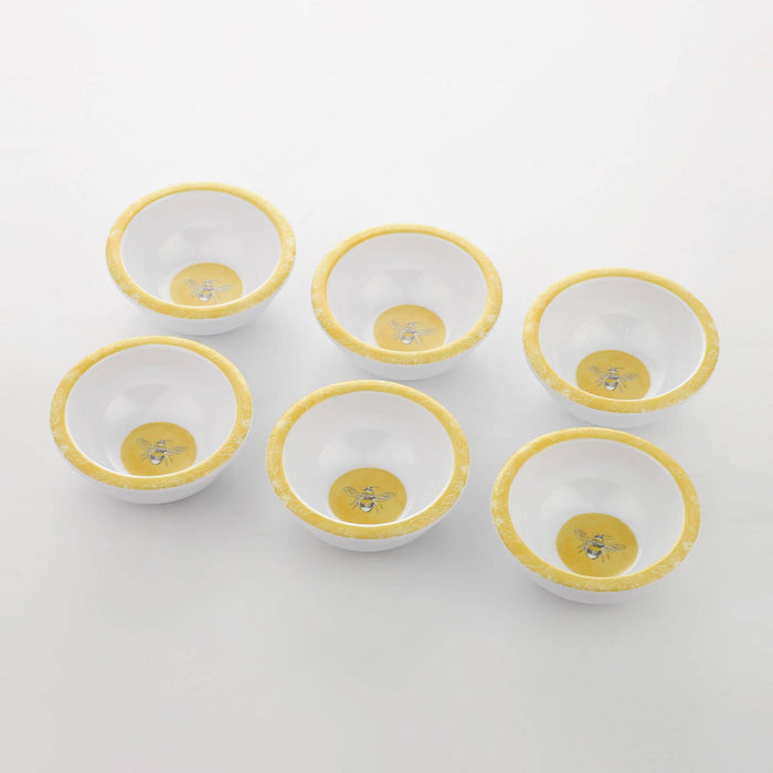 6-Piece Sweet Bee 3 3/8" Mini Bowl