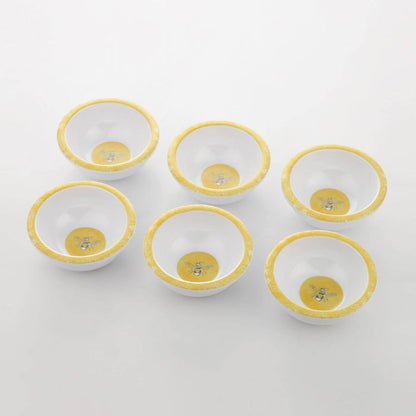 6-Piece Sweet Bee 3 3/8" Mini Bowl
