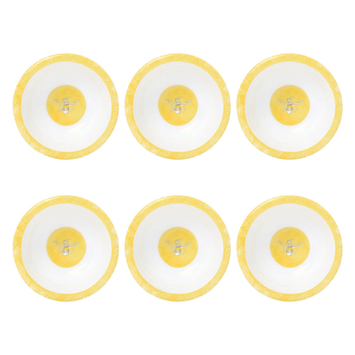 6-Piece Sweet Bee 3 3/8" Mini Bowl