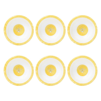 6-Piece Sweet Bee 3 3/8" Mini Bowl