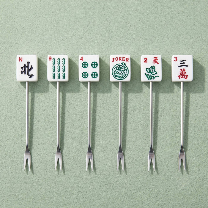 7-Piece MaJong Cocktail Pick Set