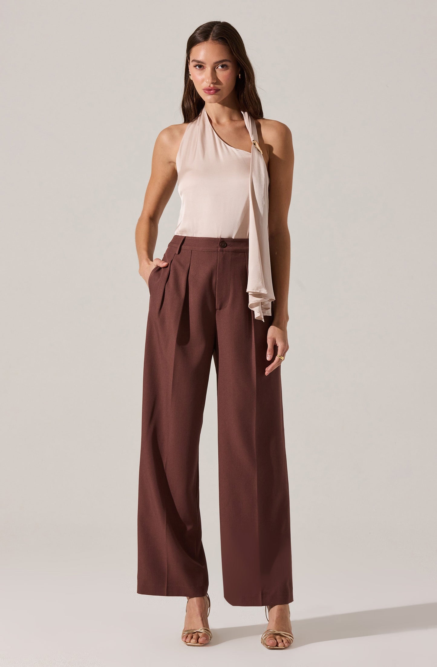Alyx Asymmetrical Halter Top