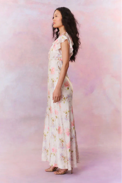 Kingley Heirloom V-Neck Maxi Dress