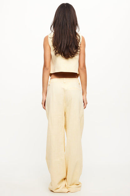 LIONESS Vest Butter
