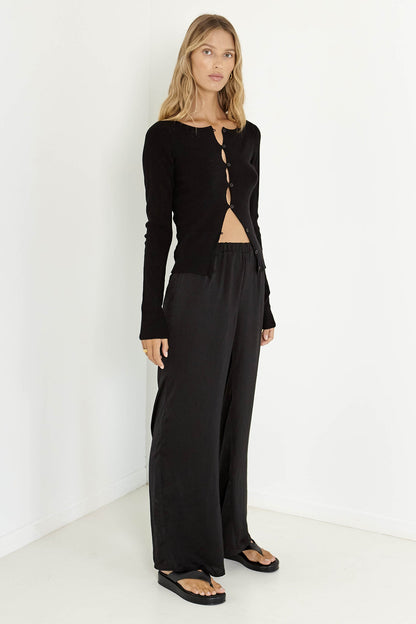 SNDYS Etta Top Black