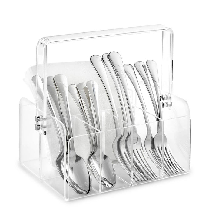 Acrylic Silverware Caddy