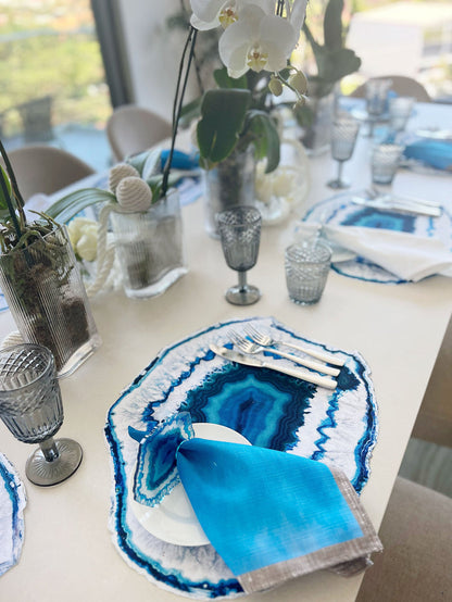 Agate Spill-Proof Placemats (set of 6)