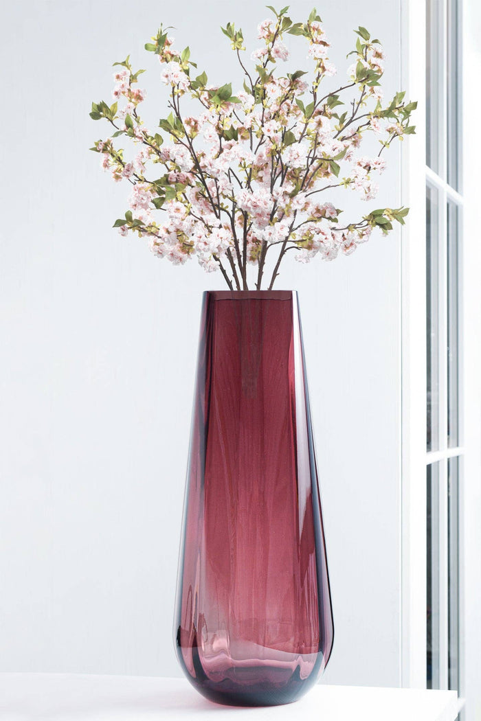 Amethyst Square Top Vase