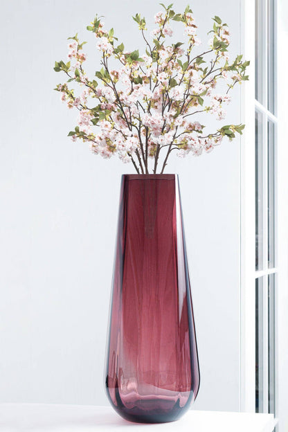 Amethyst Square Top Vase
