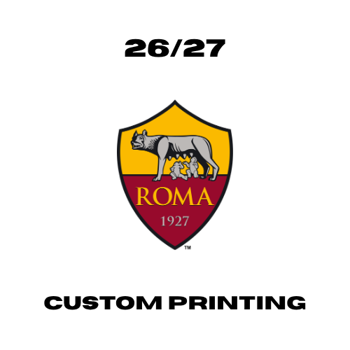 AS Roma 26/27 - Custom Printing