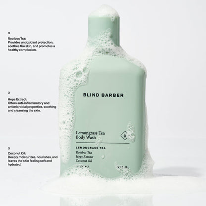 Blind Barber Lemongrass Tea Body Wash