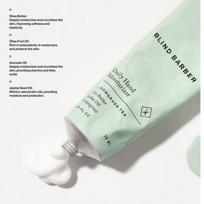 Blind Barber Lemongrass Tea Hand Moisturizer