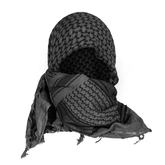 BSX Shemagh Grey Black