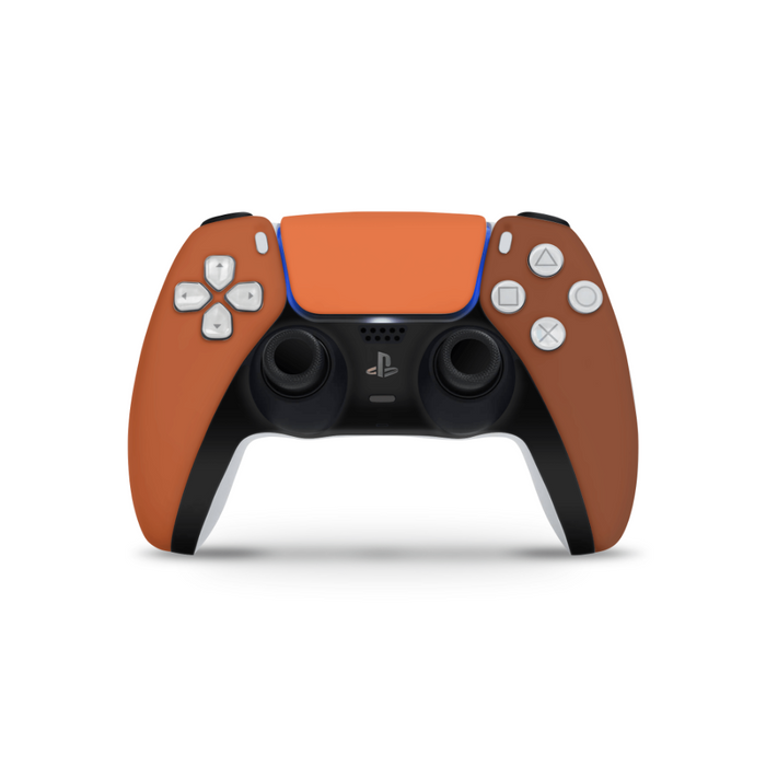 Burnt Orange PS5 Controller Decal Skin