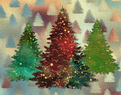 CHRISTMAS TREE PAPER PLACEMAT