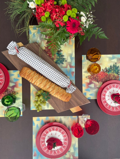 CHRISTMAS TREE PAPER PLACEMAT
