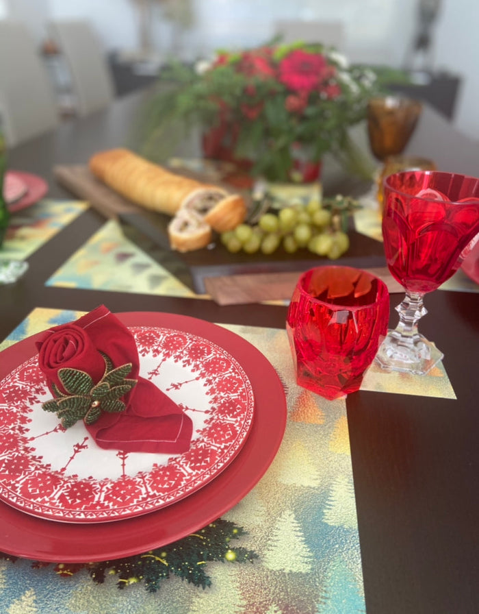 CHRISTMAS TREE PAPER PLACEMAT