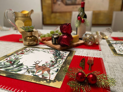 CHRISTMAS WRENCH PAPER PLACEMAT