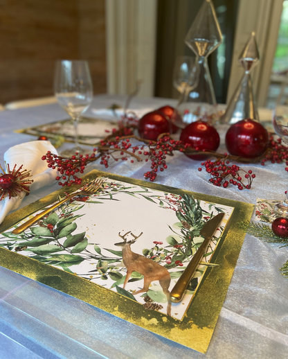 CHRISTMAS WRENCH PAPER PLACEMAT