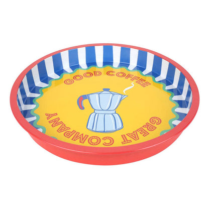Coffee Tin Tray - 30cm
