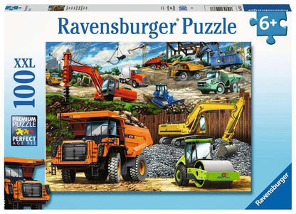 Construction Vehicles - 100 piece Puzzle