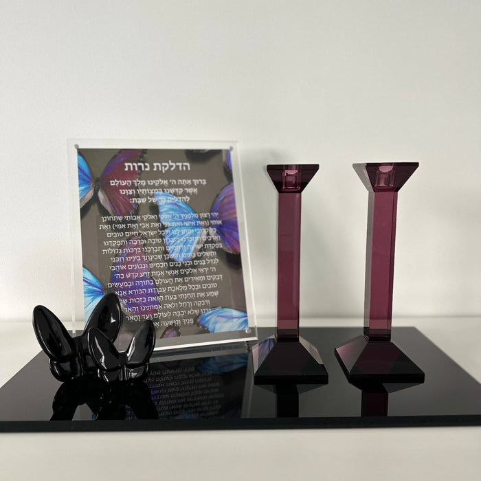 Crystal Butterfly - Black