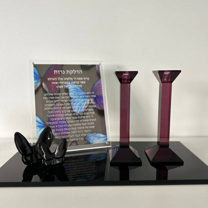Crystal Butterfly - Black