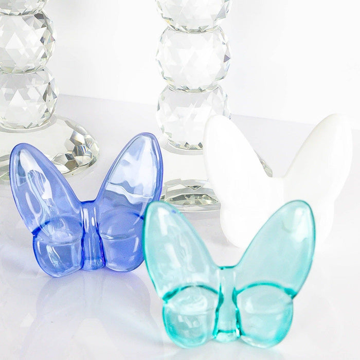 Crystal Butterfly - Blue