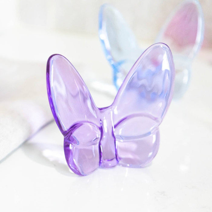 Crystal Butterfly - Purple