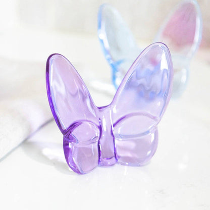 Crystal Butterfly - Purple