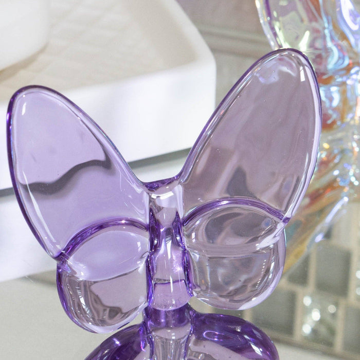 Crystal Butterfly - Purple