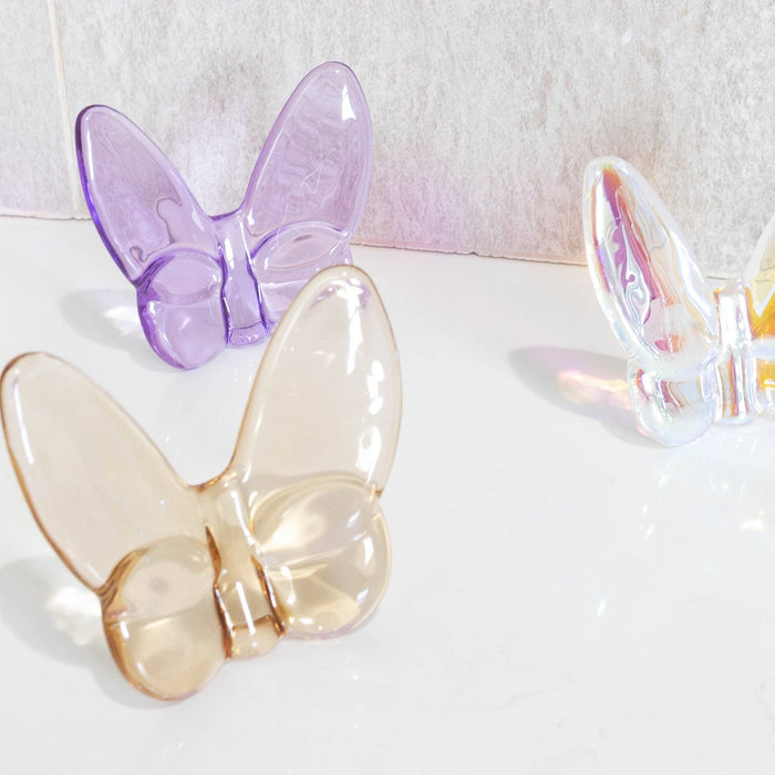 Crystal Butterfly - Purple
