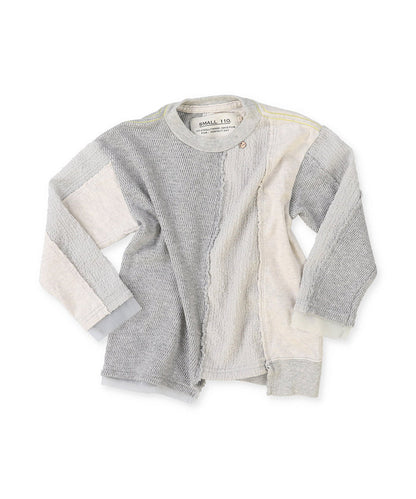 Cut-out Remake-like Long Sleeve Tee