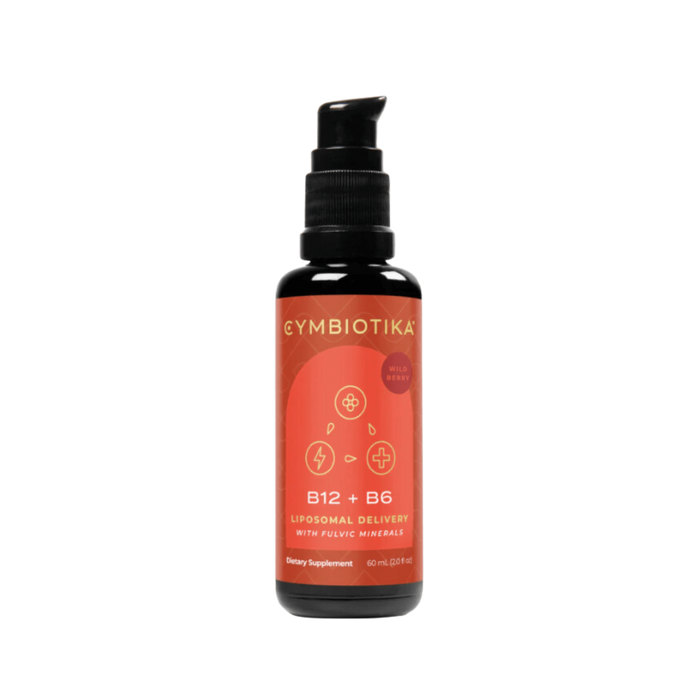 Cymbiotika B12 + B6 Liquid in black bottle