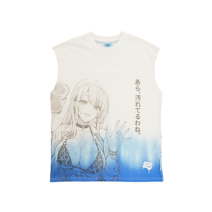 Daisy Detailing: Sleeveless Shirt - Gamer Supps