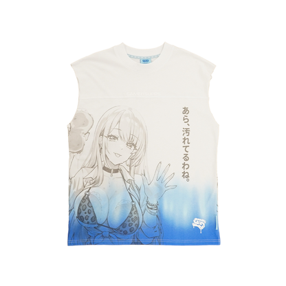 Daisy Detailing: Sleeveless Shirt - Gamer Supps