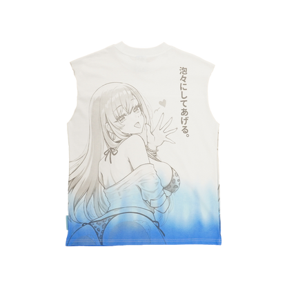 Daisy Detailing: Sleeveless Shirt - Gamer Supps