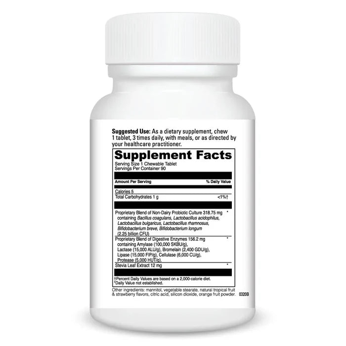 DaVinci Mega Probiotic ND with Digestive Enzymes Chewable 2