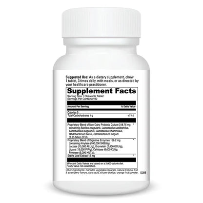 DaVinci Mega Probiotic ND with Digestive Enzymes Chewable 2
