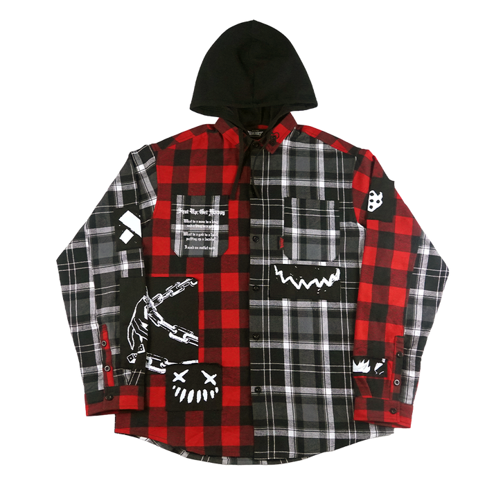 DEMONDICE: Hooded Flannel - Gamer Supps