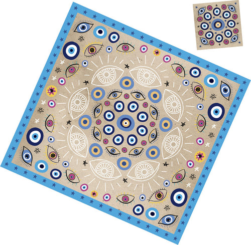 EVIL EYE PAPER PLACEMAT